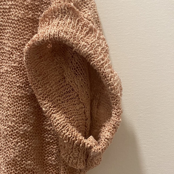 YDE Slouch Knit Top, Rose/ Dusty/ Blush Pink, M - Picture 4 of 4